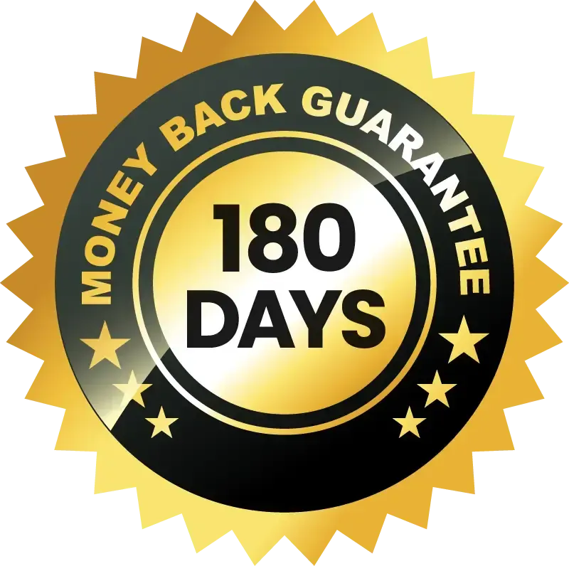 Sciatilief- Money-Back Guarantee Badge